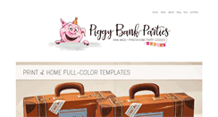 Desktop Screenshot of piggybankparties.com